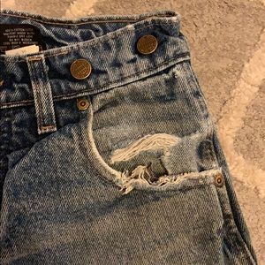 prison blues double knee jeans